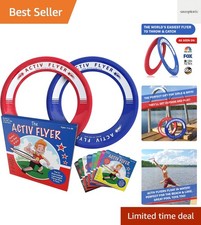 Kid  s Flying Rings 2-Pack - Safe  Lightweight Fun for Family Outdoor Play