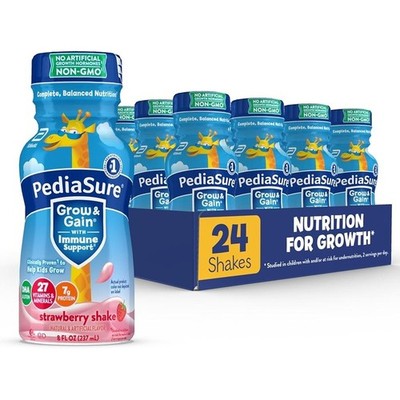 Kids Nutrition Shake Protein Vitamins Immune Support Balanced Growth On-the-Go
