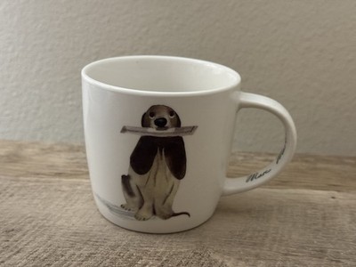 Maxwell & Williams Dog Coffee Mug Marc Martin Dogs Cup BFF Cute Pet Lover Basset