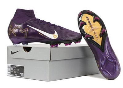 Nike Men Zoom Mercurial Super 10 Elite FG Purple Cleat Soccer