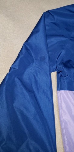 Eddie Bauer Girls Windbreaker Lightweight Jacket M 10/12 Blue Violet - Picture 8 of 8