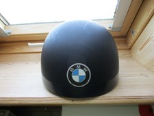 Motorradhelm Halbschale mit BMW Aufkleber