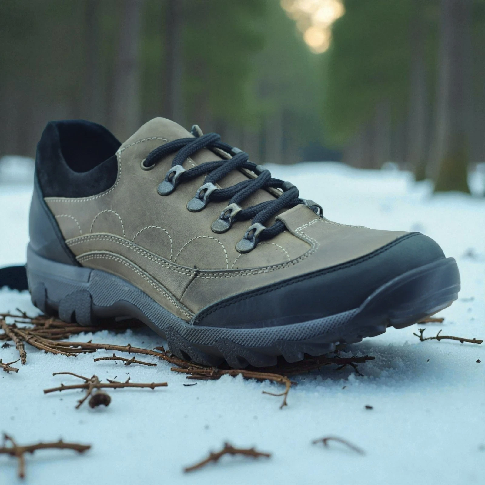 Men’s Outdoor Hiking Shoes – Waterproof Non Slip Trekking Sneakers