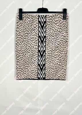 Leo Chevron   Marc Cain Rock N2 (36) Creme Beige Schwarz Muster