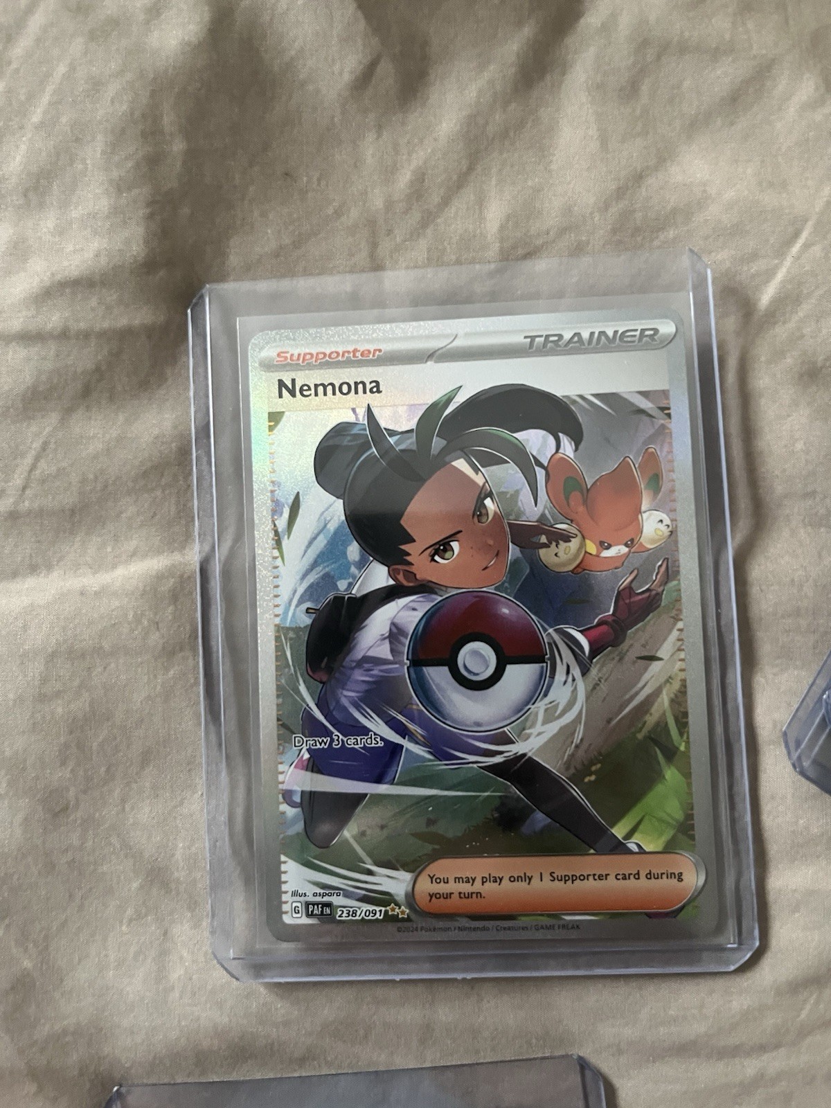 Nemona 238/091 Sv: Paldean Fates Holo