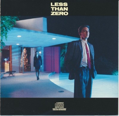 Less Than Zero OST Soundtrack by Various Artists (CD, 1987, Columbia) Used