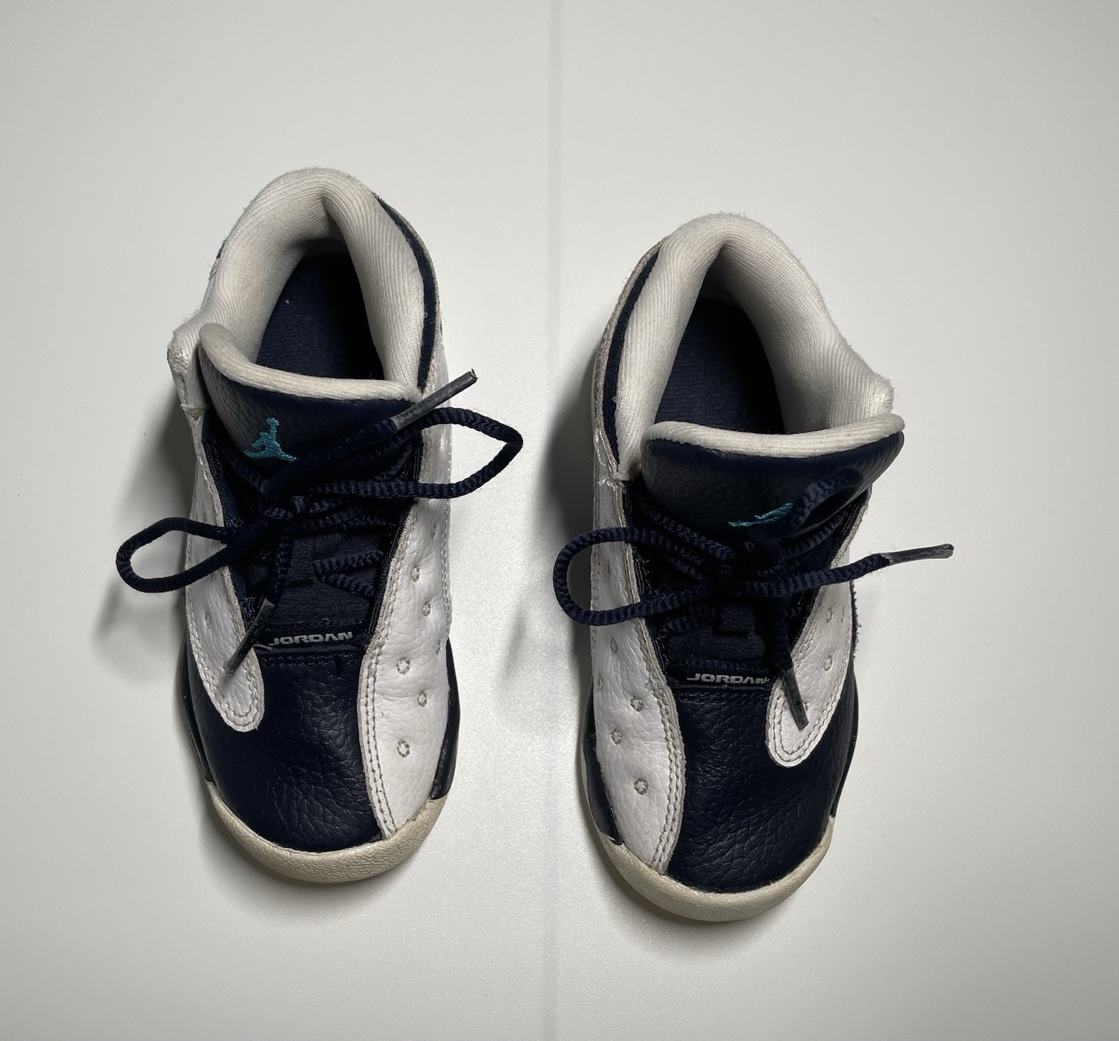 Air Jordan 13 (TD) Retro Toddler Size 9C White Blue Trim DJ3004-144 thumbnail 4