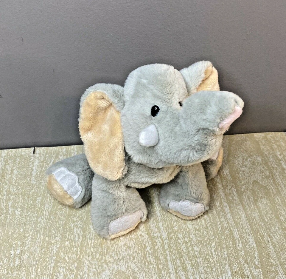 Ganz Webkinz Elephant Plush Stuffed Animal Trunk Up No Code - Image 2 of 4
