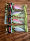 RAPALA SX-RAP TWITCHIN MULLET 06's==4 DIFFERENT  COLORED FISHING LURES