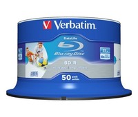 Verbatim BD-R 25Gb/1-6X 43812 (VE50) Blu-Ray-Rohlinge BD-R