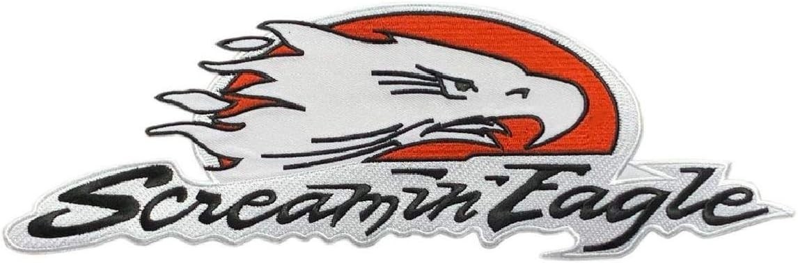 Harley Davidson screamin eagle patch iron on sew on 12 by 4 inch new