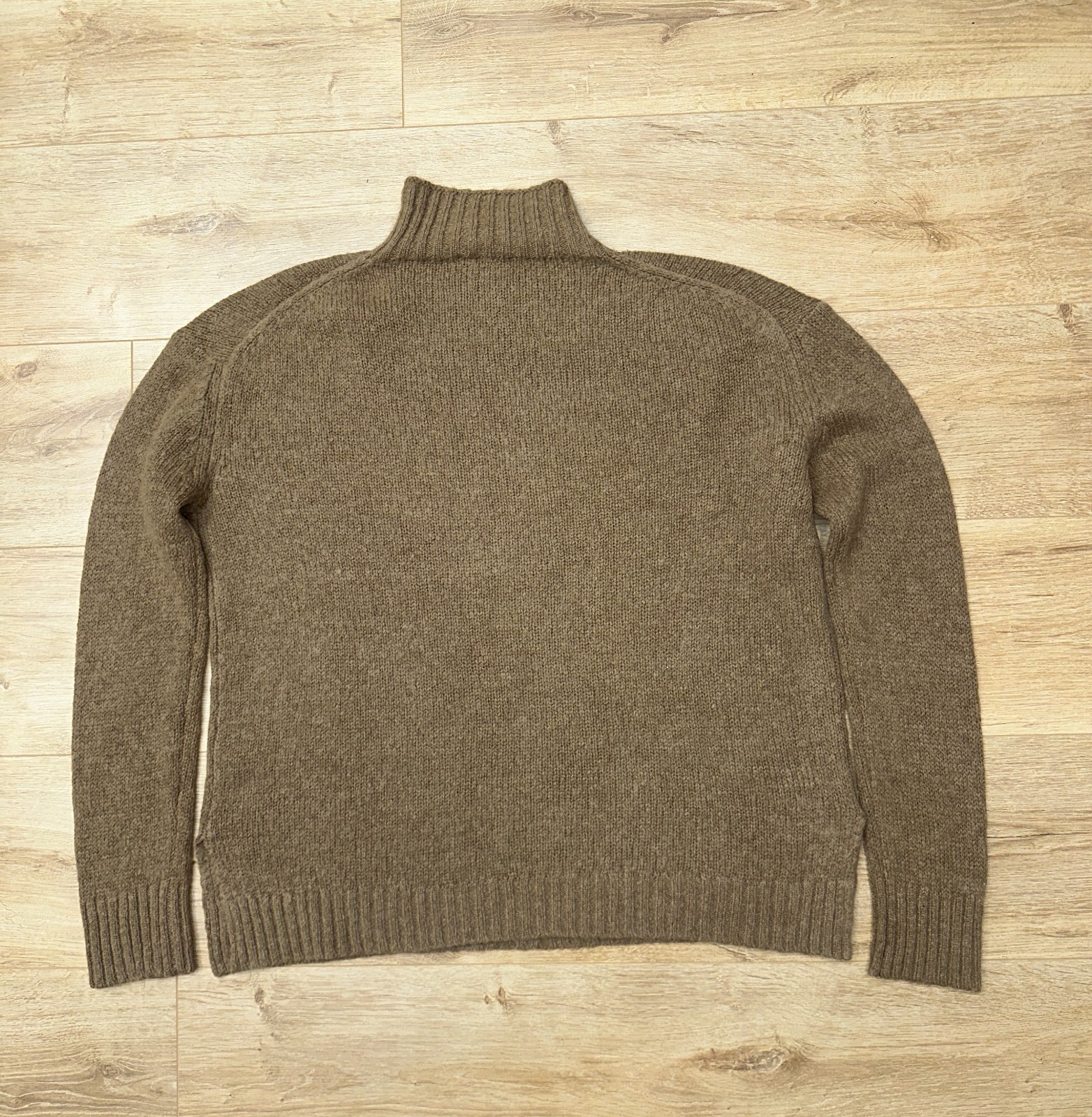Rare Jenni Kayne Alpaca Wool Polyamide Mock Neck Sweater Soft Cozy Knit Size M image 8