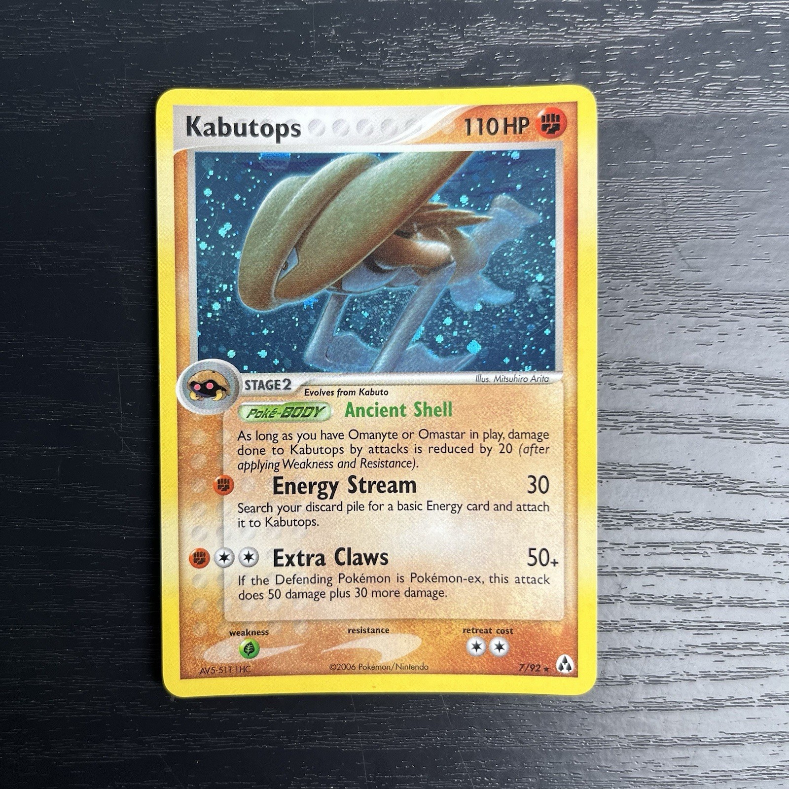 Kabutops 7/92 Legend Maker Holo Pokemon TCG NM