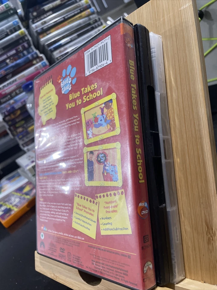 BLUE'S CLUES: BLUE TAKES YOU TO SCHOOL Dvd Region 1 - image 3 of 3