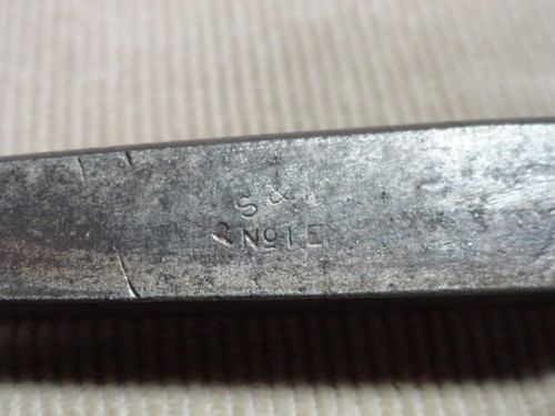 P S & W Co Heavy Framing Socket Mortise Chisel 1/2" Timber Frame NICE ONE 'C' - Picture 11 of 14