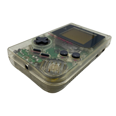 100% Original Nintendo Game Boy DMG High Tech Transparent 100% Original Nintendo Game Boy DMG High Tech Transparent
