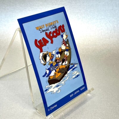 Donald Duck Sea Scouts Seal Sticker Walt Disney Limited Anime