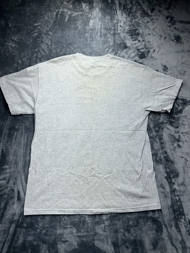 Camisa De Colección Años 90 Peanuts Charlie Brown Snoopy Gang Grande Gris Manga Corta - Imagen 6 de 6