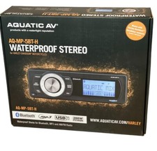 Aquatic AV AQ-MP-5BT-H Bluetooth Stereo For Harley Touring 1998-2013 BRAND NEW