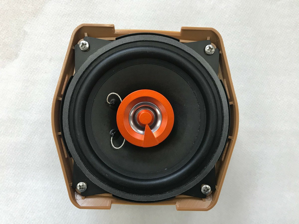 Volvo 240 rear shelf speakers mounts and covers set of with internal  tweeters