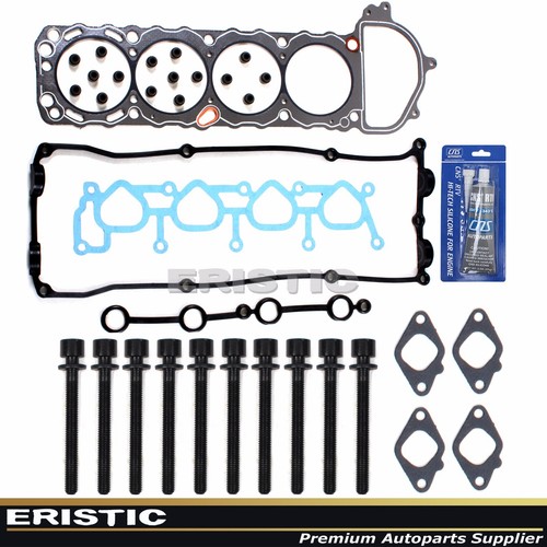 9598 2.4L Fits NISSAN 240SX DOHC 16V Head Gasket Set Head Bolts Kit KA24DE eBay