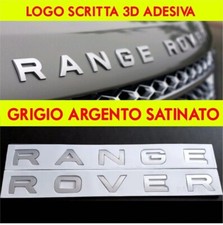 logo scritta range rover