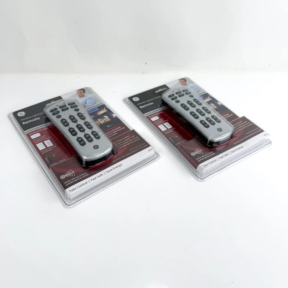Two 45600 GE Z-Wave Remote for Wireless Lighting Control OEM New Factory Sealed - Image 3 of 4