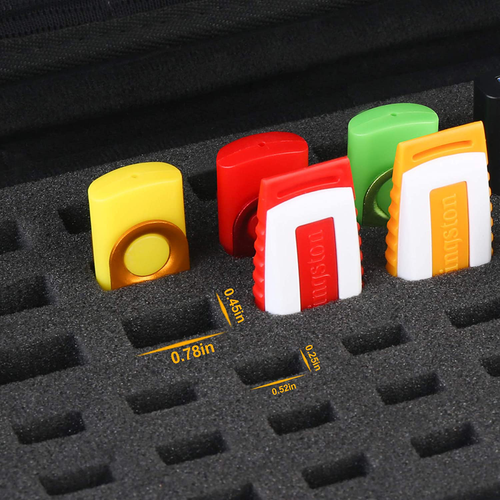 USB Flash Drive Case Organizer 48 Slots SD Cards Thumb Drive Memory Card Holder - Afbeelding 5 van 9