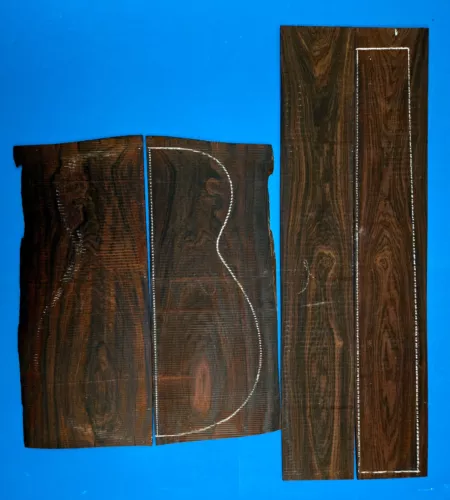 Cocobolo Rosewood guitar back and sides CO022