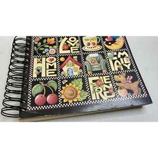 Mary Engelbreit Scrapbook Photo Album Recipe Book 1999 Vintage