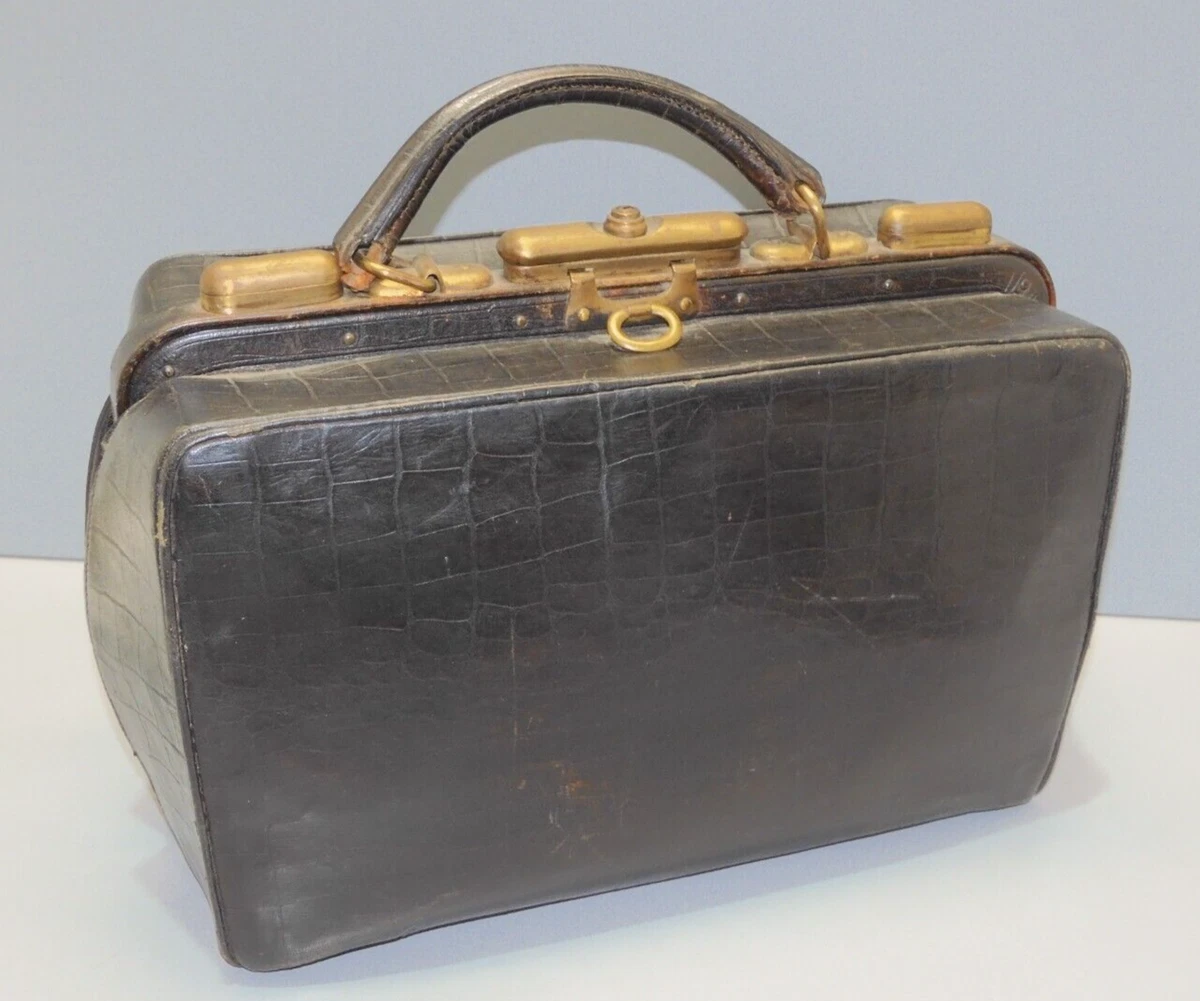 Sac de Medecin en Cuir Marron | Fantini Pelletteria
