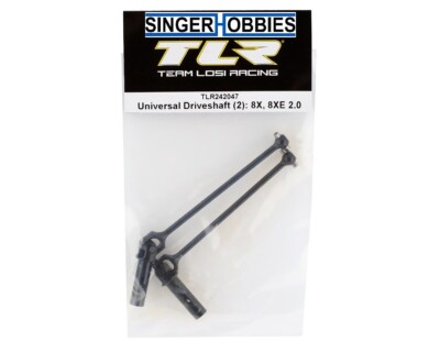 LOSI TLR242047 8X/XT/XTE 2.0 Universal Driveshaft (2) HH