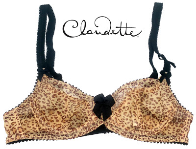 Love Claudette Dessous Women's Underwear Sexy Intimate Lingerie Bra New Leopard