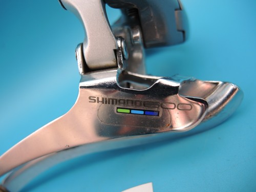 SHIMANO 600 TRICOLOUR FRONT + REAR DERAILLEURS 7+8 SPEED CHOICE / RECONDITIONED - Picture 130 of 187