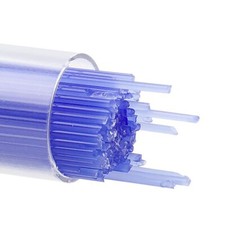 Bullseye Stringers Approx. 1MM.DIA.x17.75"L. Cobalt Blue Opal 90 COE.