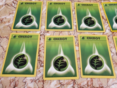 Pokemon Energy Cards WOTC Base Set, BS2, NEO genesis Grass Phychic Water 20 Lot - Picture 2 of 7