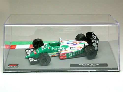 GERHARD BERGER Benetton B186 - F1 Car 1986 - Collectable Model - 1:43 Scale