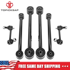 Rear Upper Lower Trailing Control Arm & Link Kit 6PC For Chevrolet GMC 2002-2009