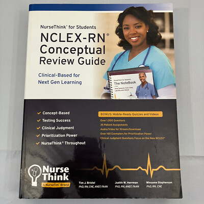 NurseThink NCLEX-RN Conceptual Review Guide TPB First Edition Bristol Herrman