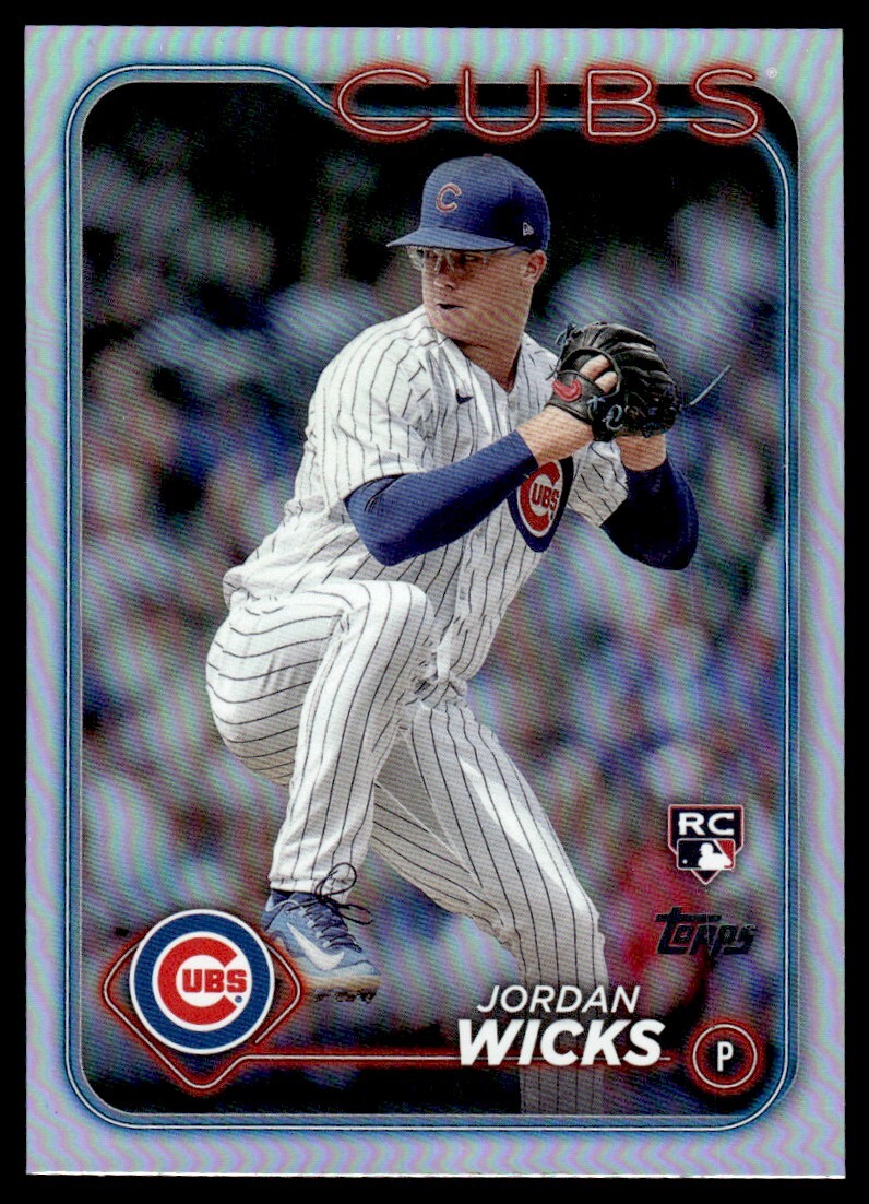 2024 Topps Series 2 Rainbow Foil Jordan Wicks #613