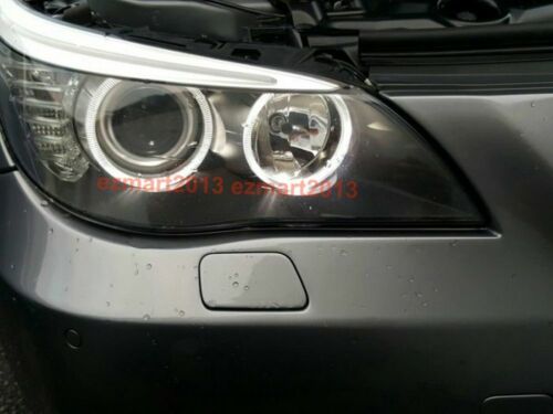 LED halo rings for BMW E60 E61 LCI 08-10 headlight angel eyes Demon Corona DRL - Picture 4 of 48