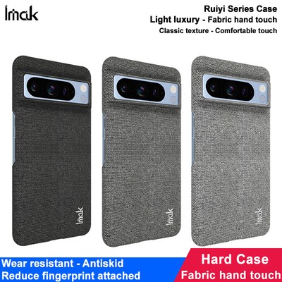 For Google Pixel 8 / Pro Imak Fashion Fabric Comfortable Touch Fitted Case