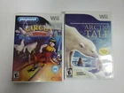 Lot of 2 Wii - Arctic Tale National Geographic and Circus Step Right Up Manuals