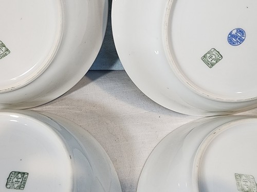 JEAN BOYER/JB Limoges Porcelain Pasta Bowls, Set of 9, France, NICE! - Picture 17 of 20