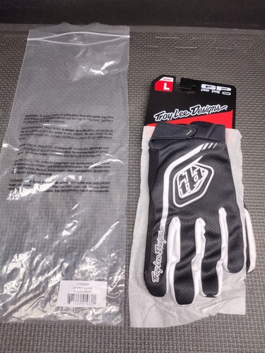 Troy Lee Designs TLD GP Pro MX /MTB Bicycle Gloves WHITE/BLACK Men's LARGE NEW - Picture 3 of 11