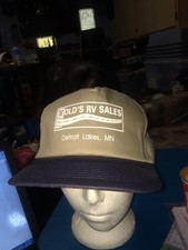 trucker hat baseball cap Wold's RV sales detroit lakes mn  cool lid old school
