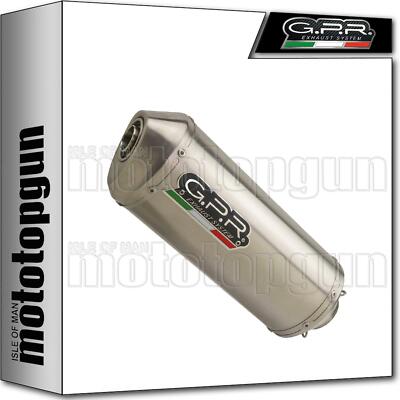 GPR EXHAUST HOMOLOGATED SATINOX TRIUMPH TIGER 800 2020 20