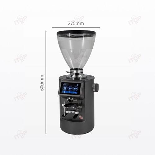 Commercial Espresso Coffee Grinder w/ Scale 3.5 lbs Cap. 90mm Burr Mill Machine - Picture 2 of 12