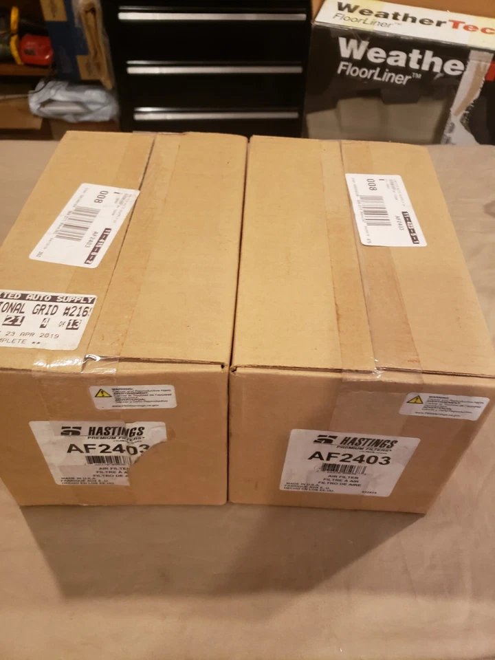 Filtro de aire Hastings AF2403 lote de 2 filtros Foto 3 de 4