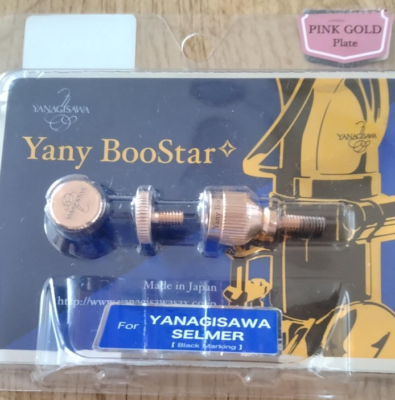ヤニーブースター　【YANAGISAWA SELMER】 Gold Plate Yanagisawa 